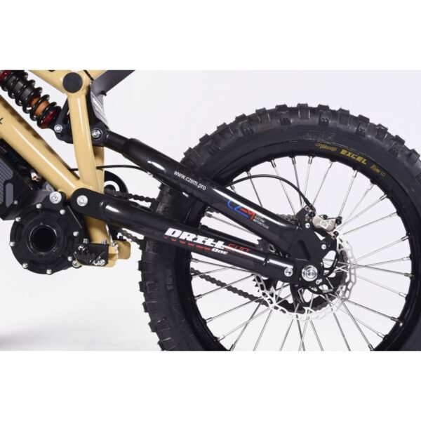 CZEM Drill One Evo Enduro Electric Dirt Bike (21'' Front / 19'' Rear Wheel) - Image 4